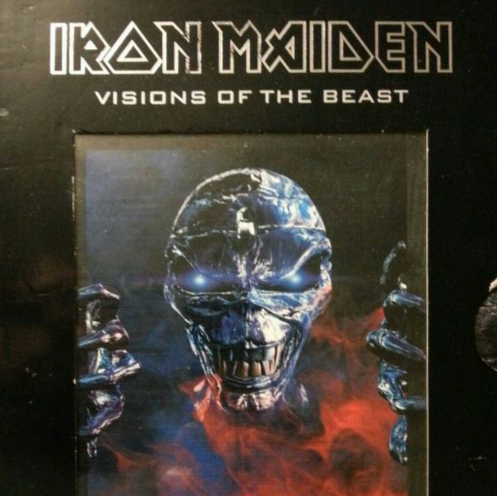 IRON MAIDEN 2 DVD DISKS "VIDEOS"